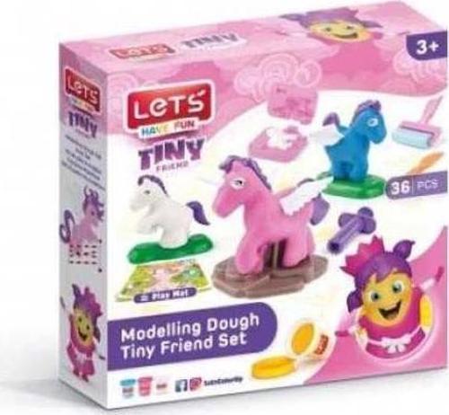 Tiny 3x75 gr Oyun Hamuru Modelleme Kalıbı Set