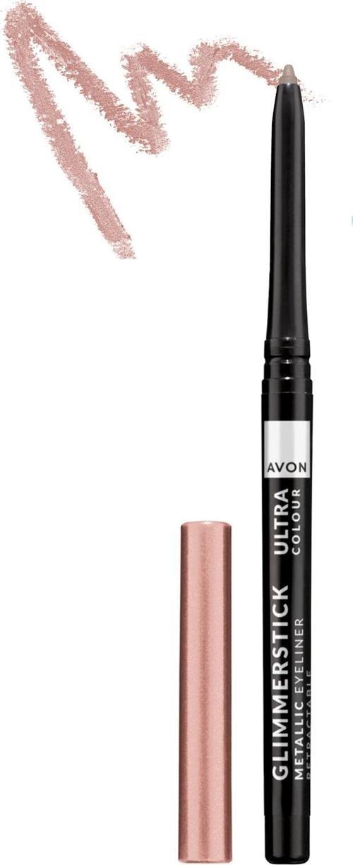 Glimmerstick Asansörlü Metalik Göz Kalemi Rose Quartz