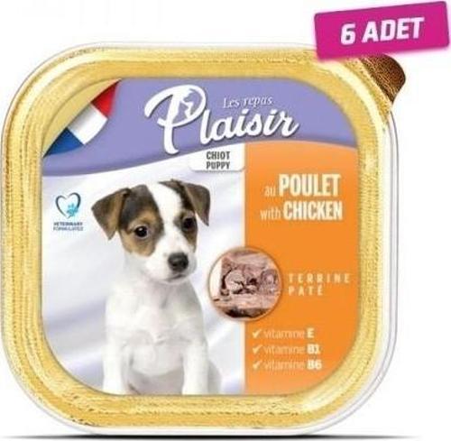 Tahılsız Puppy Tavuklu Ezme Yavru Köpek Konservesi 150 gr x 6 Adet Eko Paket