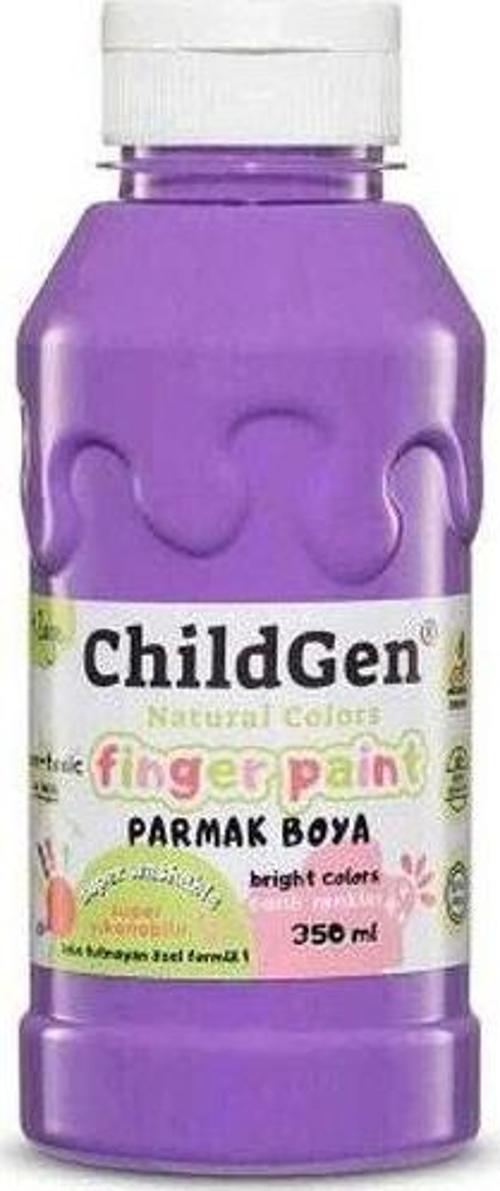 Süper Yıkanabilir Parmak Boyası 350 ml Şişe Mor