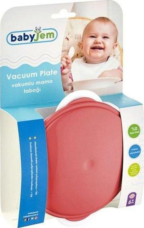 Vakumlu Mama Tabağı Pembe