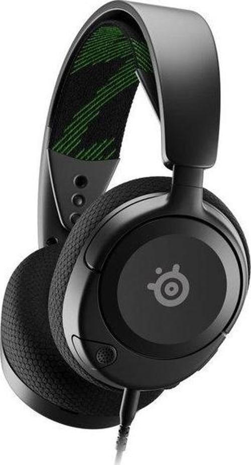 Arctis Nova 1 Siyah Kablolu Mikrofonlu Kulak Üstü Oyuncu Kulaklığı