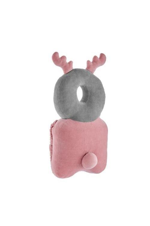 Bebek Melek Kanadı Koruma Yastığı Kadife Pembe