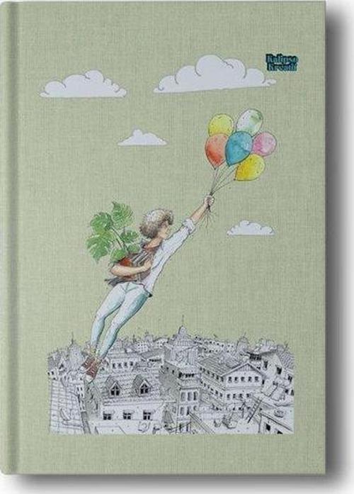 Hakan Çapkan 14x20 Balon Çizgili Butik Defter