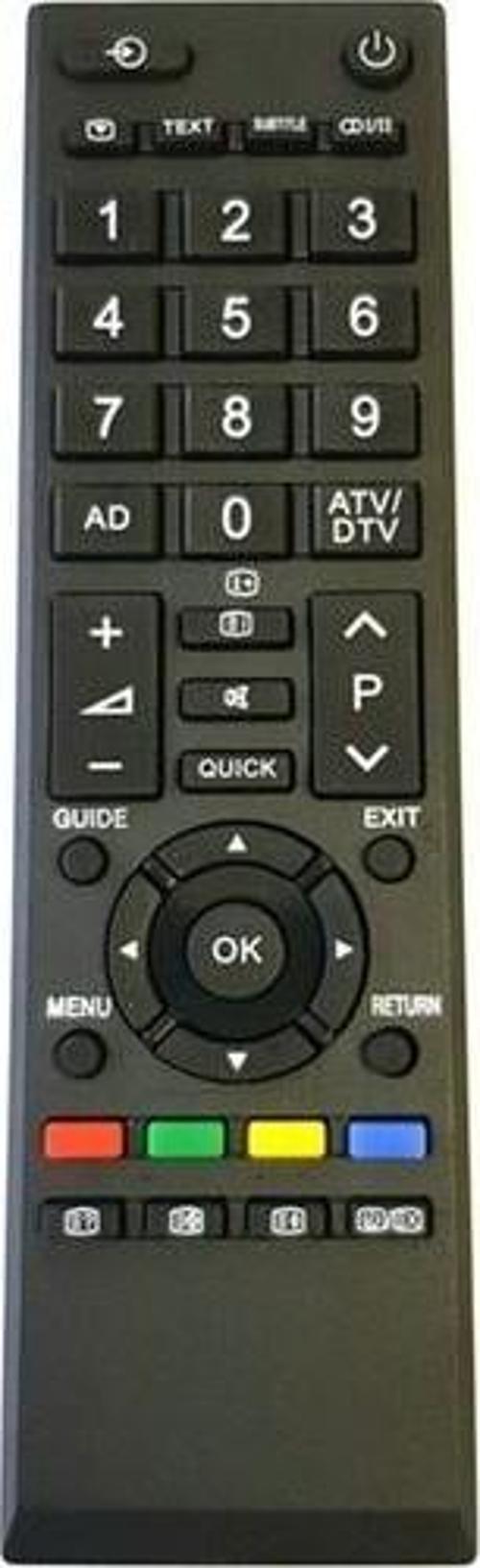 TOSHİBA CT-90336 Uyumlu LCD LED Televizyon Kumandası