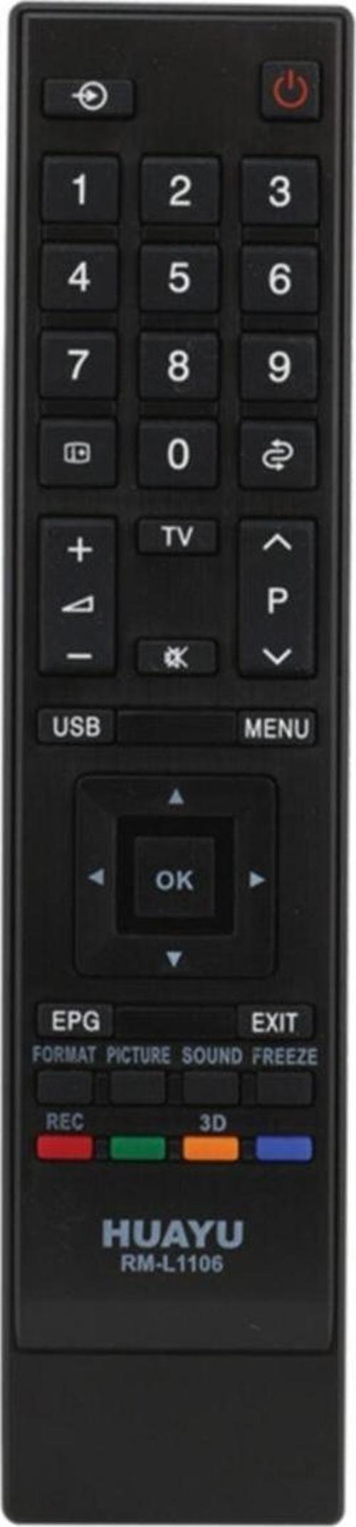 Toshiba Ct-9942 Ct-9476 Ct-9712 Lcd-led Tv Kumanda