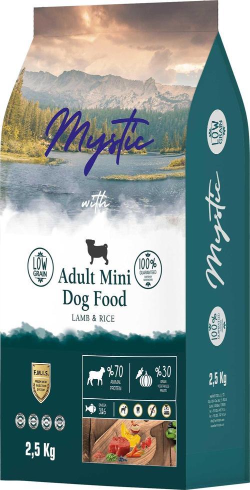 Düşük Tahıllı Mini Orta Irk Yetişkin Kuzulu Köpek Maması 2,5 kg