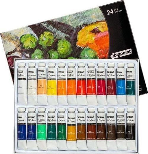 Yağlı Boya Seti 12 ml Tüp x 24 Renk BPPO-2412