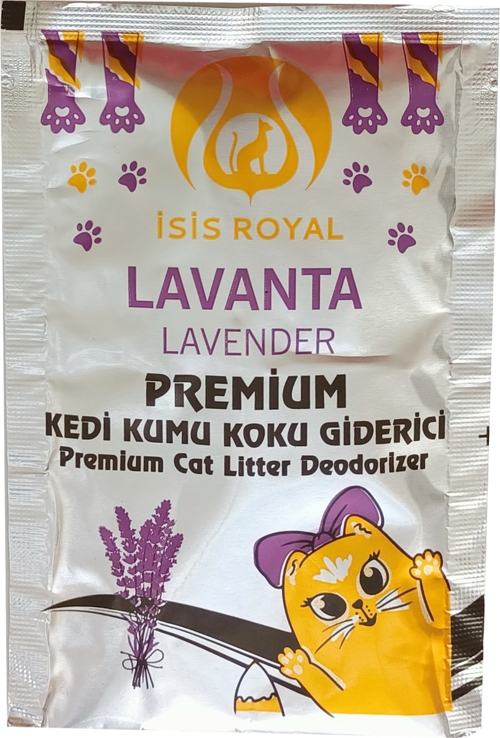 Kedi Kumu Koku Giderici 25 gr Lavanta Kokulu