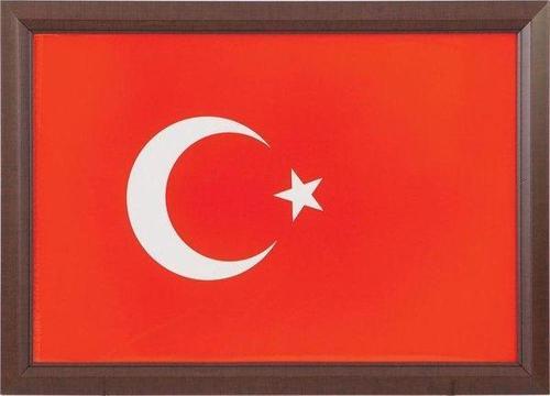 İnter Bayrak 35x50 Lamine Çerçeve