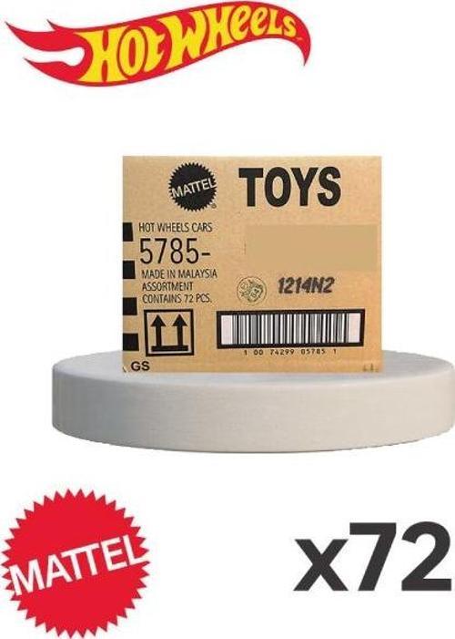 1/64 Ölçek Tekli Regular Arabalar 72'li Kutu Kapalı (2024 F Case)