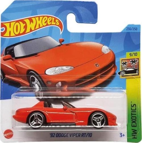 1/64 Ölçek Tekli Regular Arabalar HKG71 HwExotics / 92 Dodge Viper Rt/10