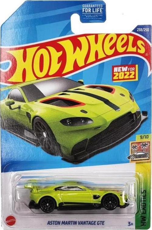1/64 Ölçek Yurt Dışı Uzun Kart Araçlar HCT19 Hw Exotics / Aston Martin Vantage GTE