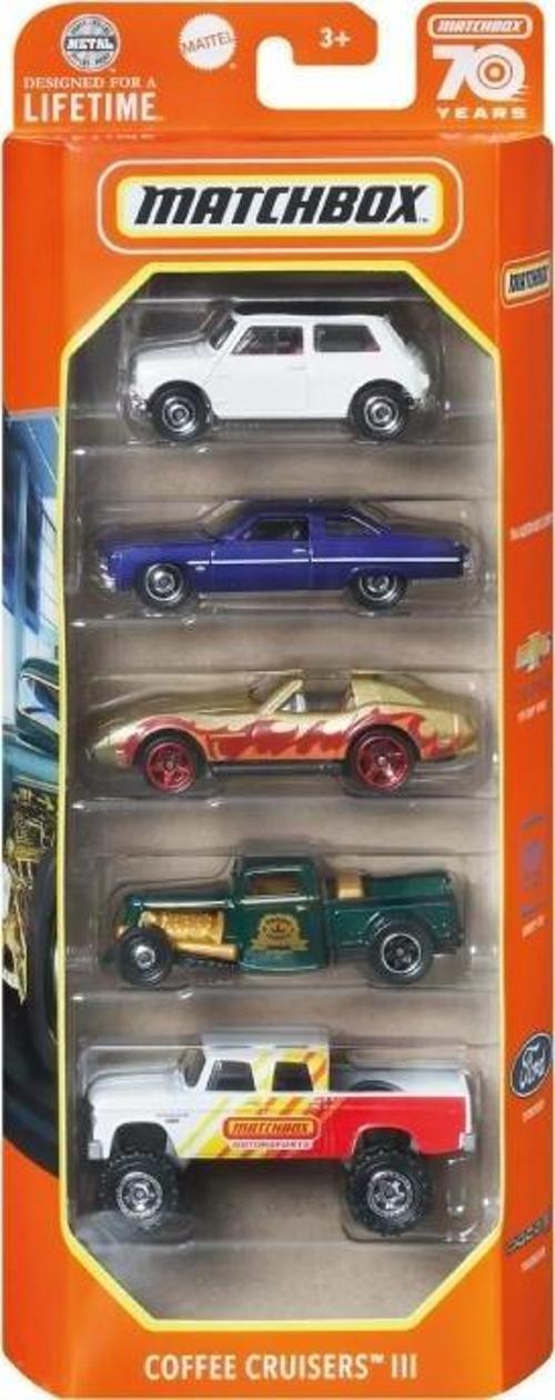 1/64 Ölçek Beşli Araç Seti HFH15 Coffee Cruisers 3