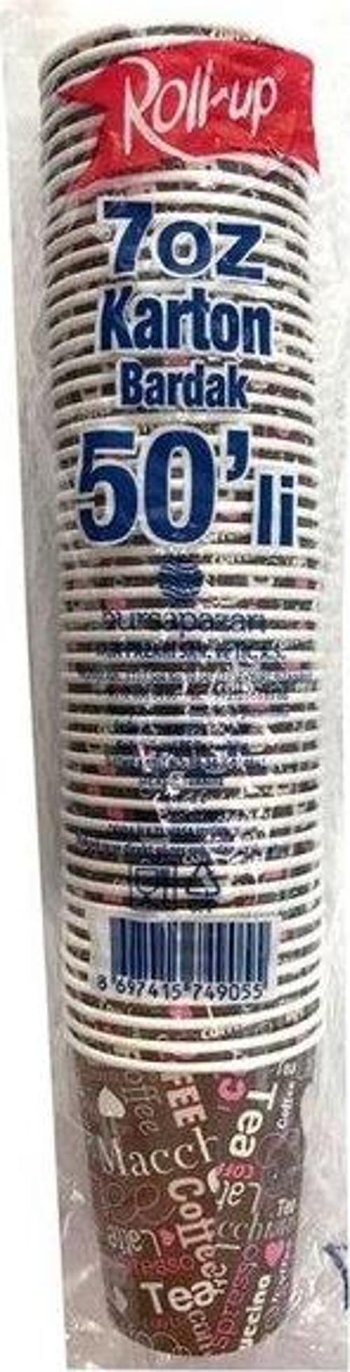50li 7oz Karton Bardak TM-BRD-0325
