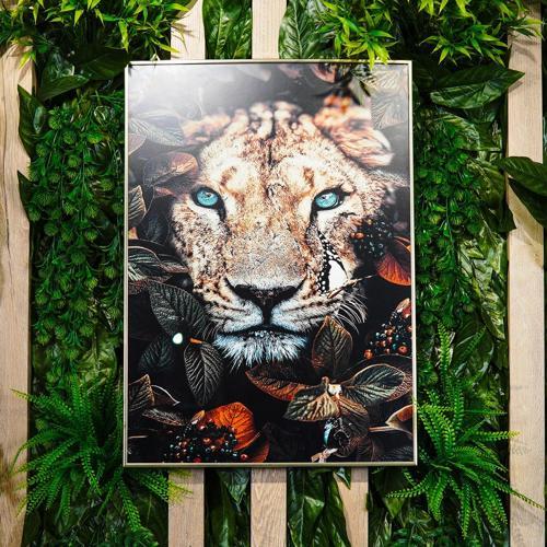 Flaming Dişi Aslan 50 X 70 Tablo 025