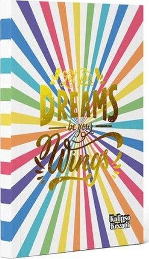 14x20 Dreams Çizgili 192 Sayfa Sert Kapak Butik Defter