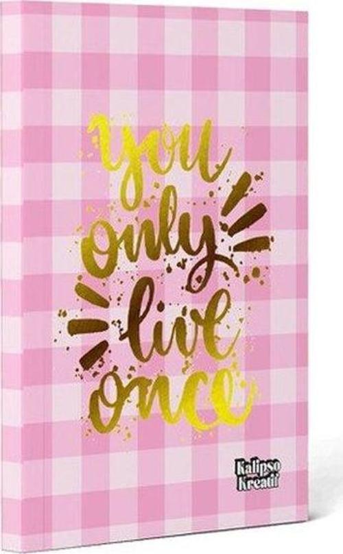 14x20 Live Çizgili 192 Sayfa Sert Kapak Butik Defter