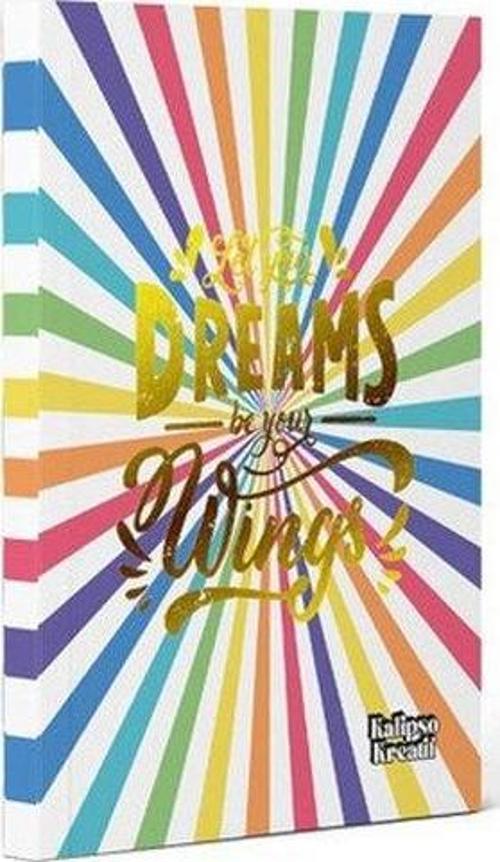 13x19 Dreams Çizgili 192 Sayfa Soft Kapak Butik Defter