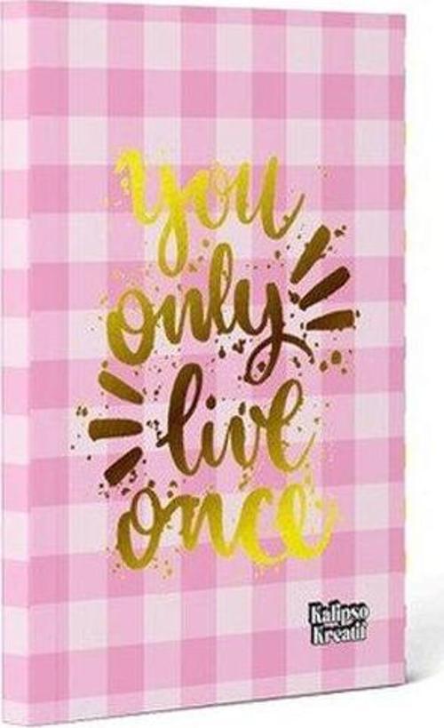 13x19 Live Çizgili 192 Sayfa Soft Kapak Butik Defter