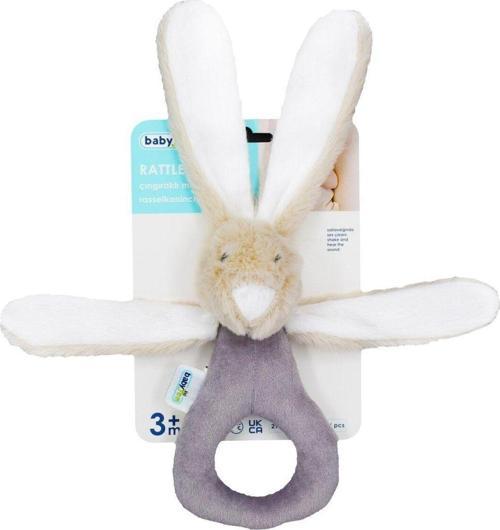 Tutmalı Peluş Mini Tavşan Taş