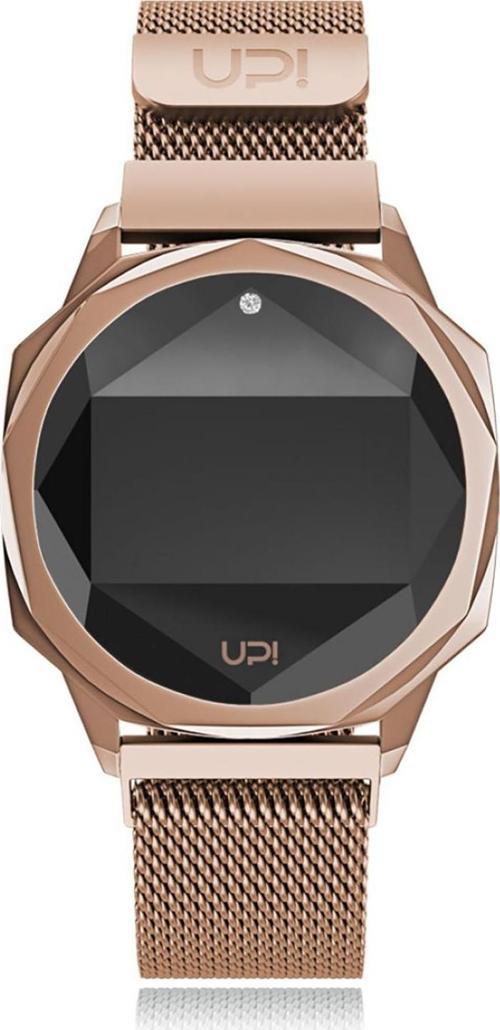 İsim Yazılabilir Icon Big Rose Gold Swarovski Kadın Kol Saati
