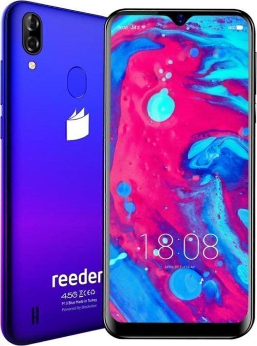 P13 Blue 3 Gb+16 Gb Mavi Cep Telefonu (Reeder Türkiye Garantili) 20000039185231