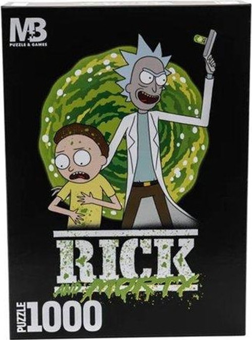 Mabbels Rick&Morty Portal 1000 Parça Puzzle