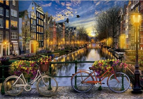 17127 Amsterdam 2000 Parça Puzzle