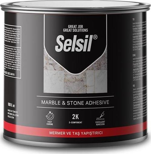 Çift Komponentli Mermer ve Granit Yapıştırıcı 250 gr.