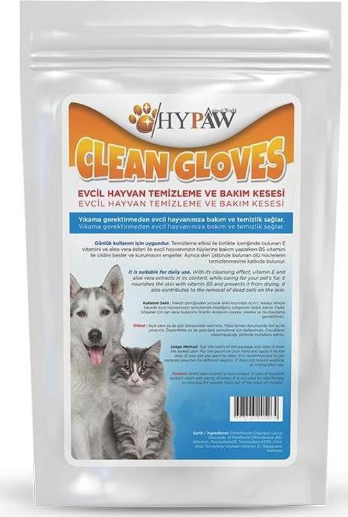 Clean Wipes Kedi ve Köpekler için Temizleme ve Bakım Kesesi 23x15cm