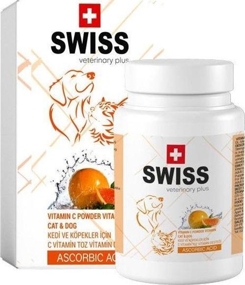 Vitamin C Powder Kedi ve Köpek Enfeksyona Karşı Koruma Desteği 100 gr