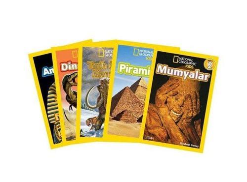 National Geographic Kids-Tarih Öncesi Mitoloji Seti-5 Kitap Takım