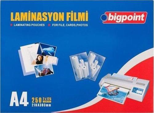 Bp694 Laminasyon Filmi A4 125 Micron 100'Lü