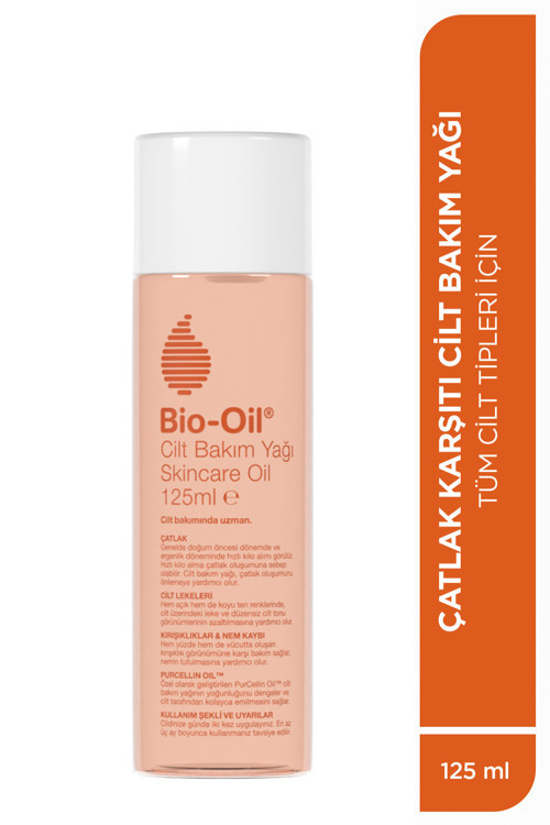 Çatlak Karşıtı Nemlendirici Cilt Bakım Yağı 125 ml Leke Karşıtı Hamilelik Çatlakları İçin Vitamin E