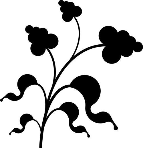 AĞAÇ VE GÜL RESİMLERİ FOLYO STİCKER 50cm Uzunluk