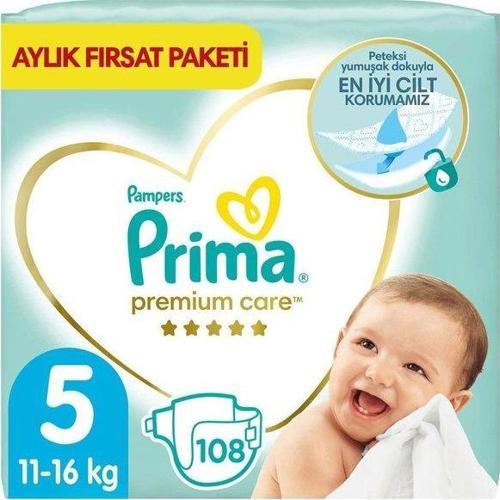 Premium Care 5 Numara Junior 108'li Bebek Bezi