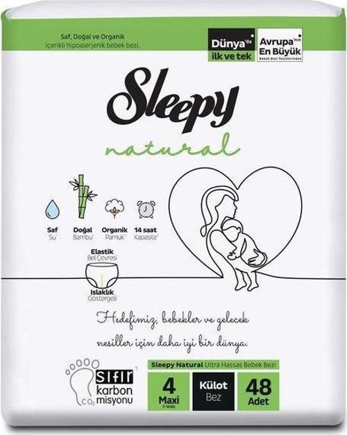 Natural Bebek Bezi Külot Maxi 48 Adet