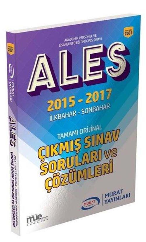 ALES Çıkmış Sınav Soruları ve Çözümleri 2015-2017
