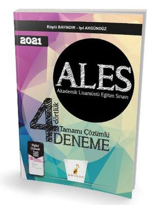 2021 ALES 4 Dörtlük Tamamı Dijital Çözümlü Deneme