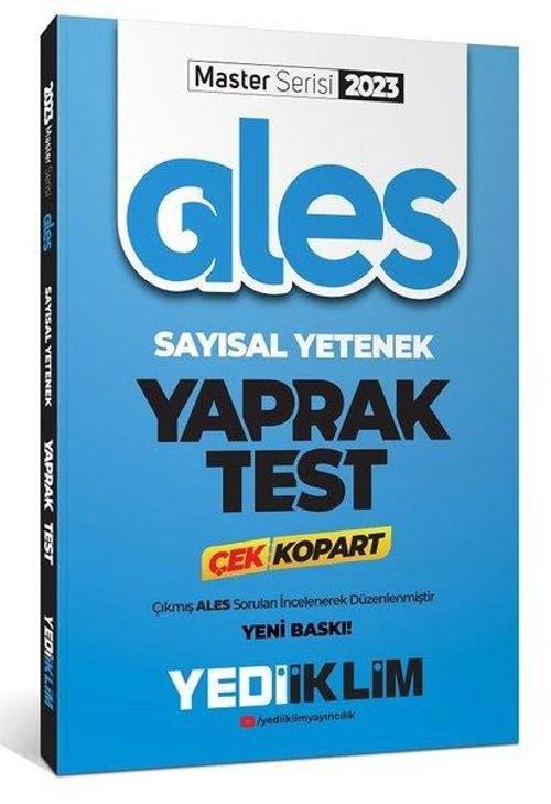 2023 Master Serisi Ales Sayısal Yetenek Çek Kopart Yaprak Test