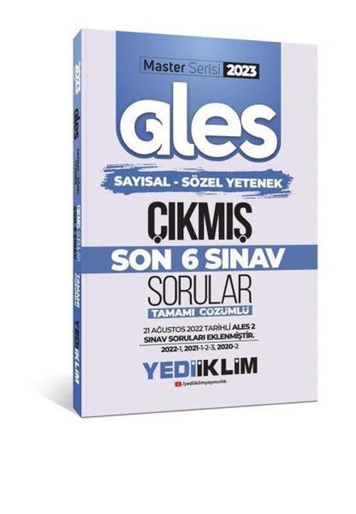 2023 Master Serisi Ales Sayısal - Sözel Yetenek Son 6 Sınav Tamamı Çözümlü Çıkmış Sorular
