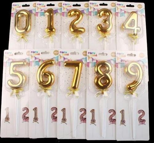 ALTIN RENK RAKAM MUM 8 YAŞ