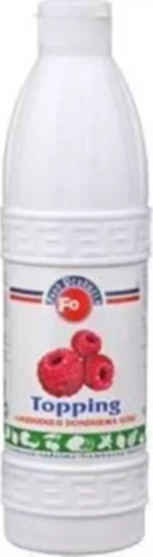 FRAMBUAZ MEYVELİ Topping (DONDURMA SOSU) 1KG. FO MARKA
