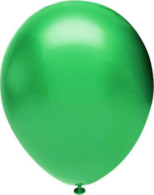 METALİK BALON YEŞİL 10 ADET