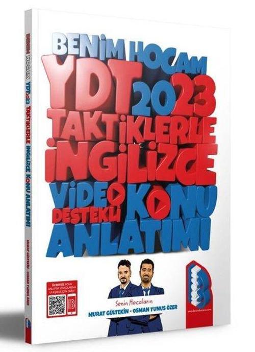 2023 YDT İngilizce Tamamı Video Çözümlü 5 Deneme Sınavı