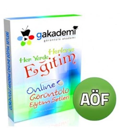 Pratik AÖF İdare Hukuku Online Görüntülü Eğitim Seti