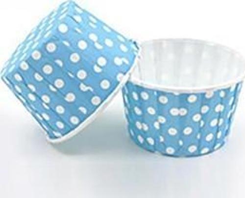 ÖZEL PET KAPSÜL 62*40mm -MAVİ PUANTİYE 50 ADET