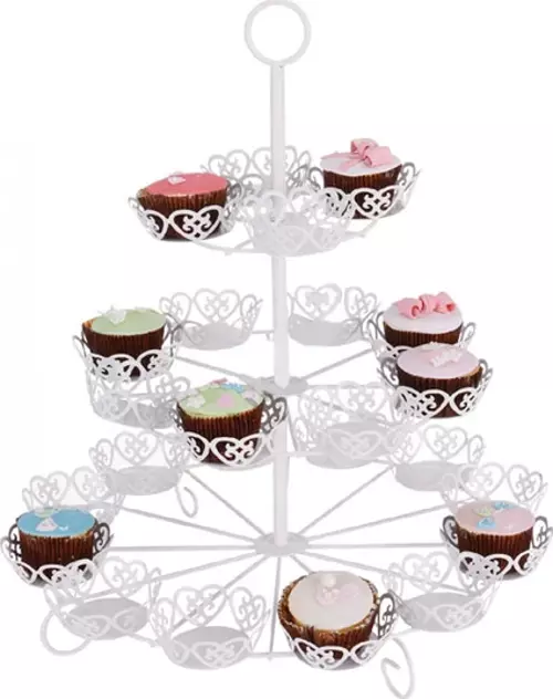 METAL CUPCAKE STANDI ATLIKARINCA - 12'Lİ