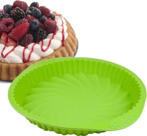 ROUND PAN YUVARLAK SİLİKON KALIP YEŞİL